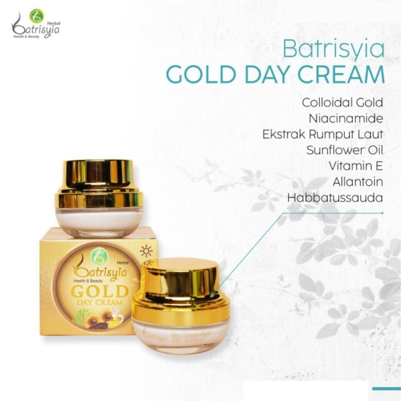Batrisya Day Cream Gold