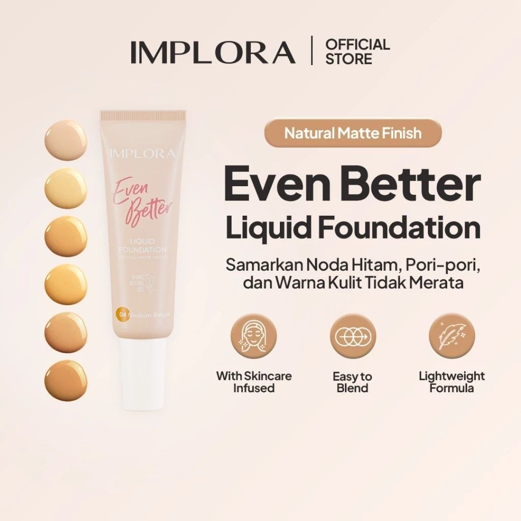IMPLORA EVEN BETTER FOUNDATION TUBE