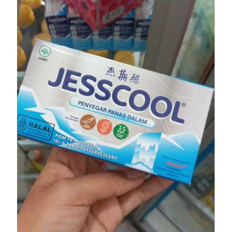 jescool 1 box @6 tab effervessent