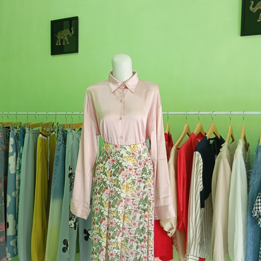 ONESET SATIN PINK