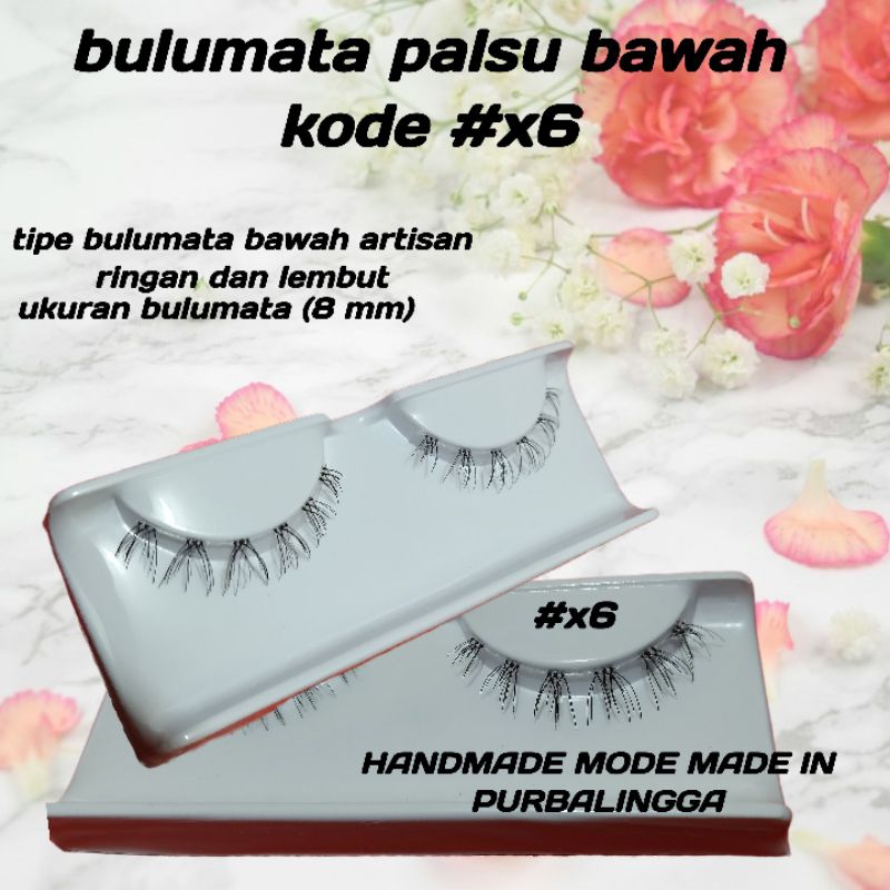 bulumata bawah x6 satuan