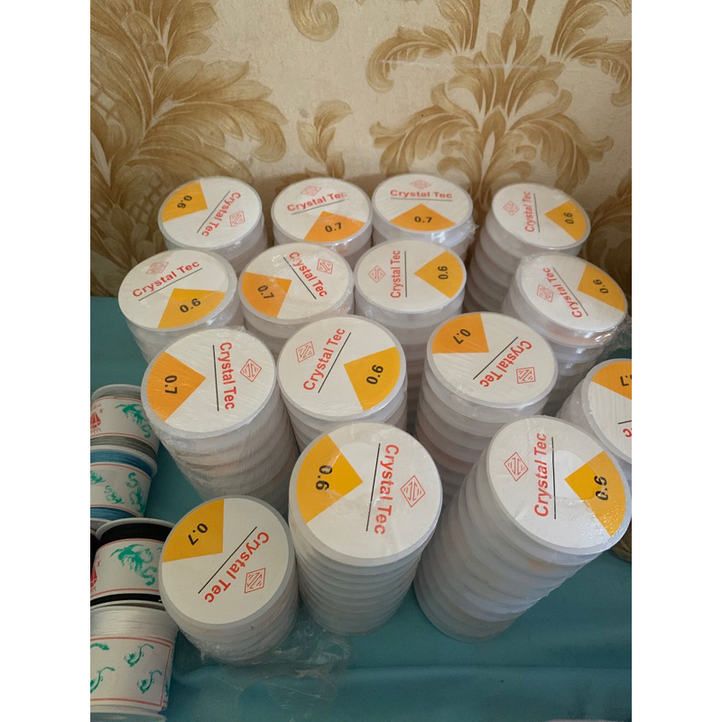 Senar elastis putih