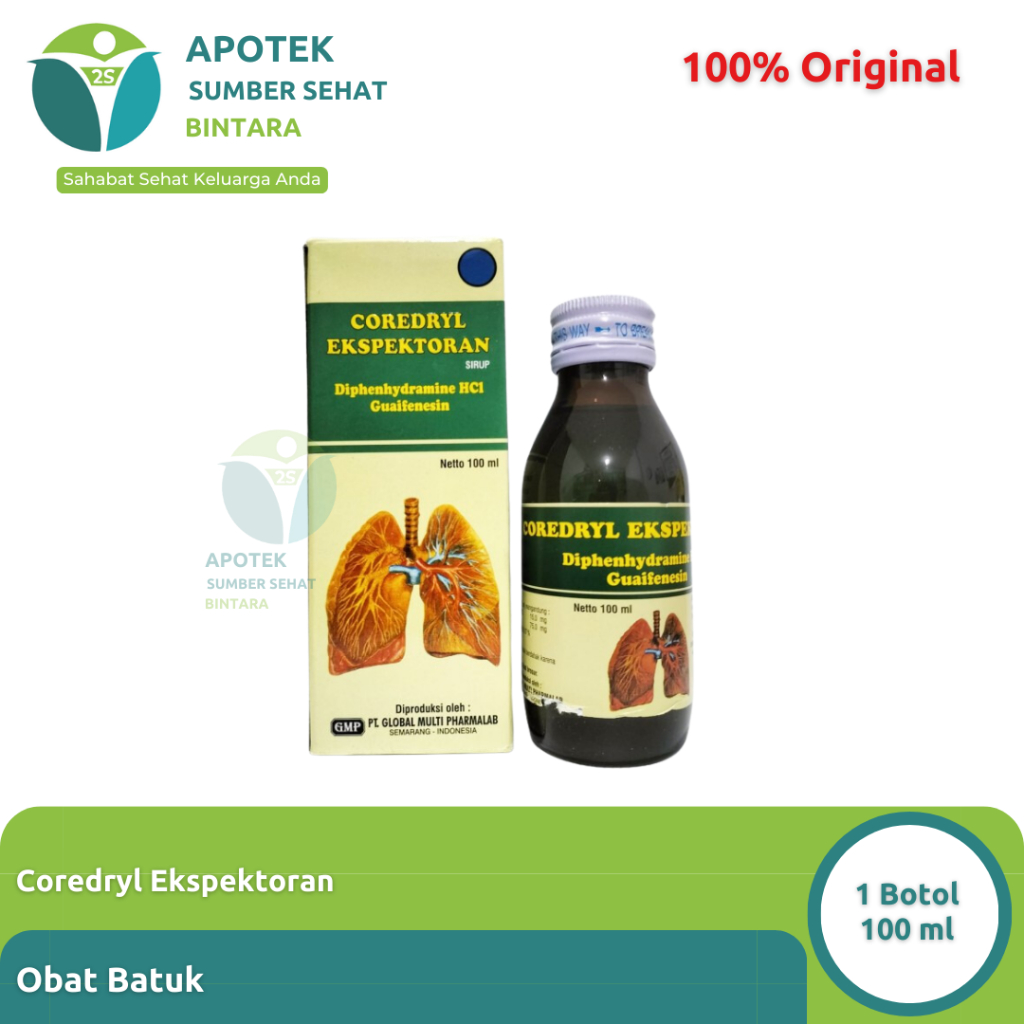 Coredryl Ekspectoran Sirup 100 ml