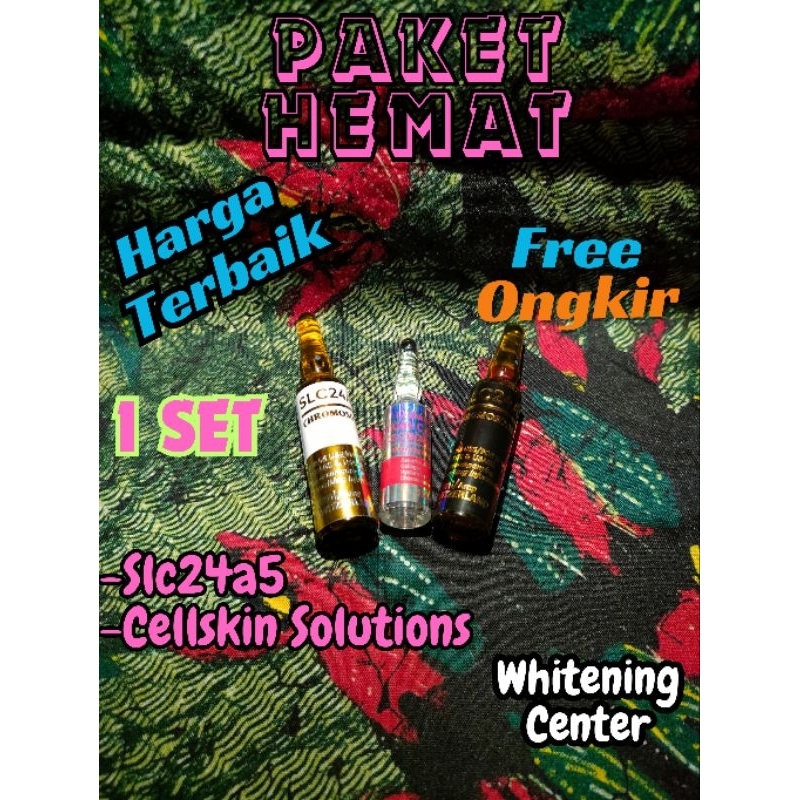 slc24a5 + cellskin (PAKET HEMAT)
