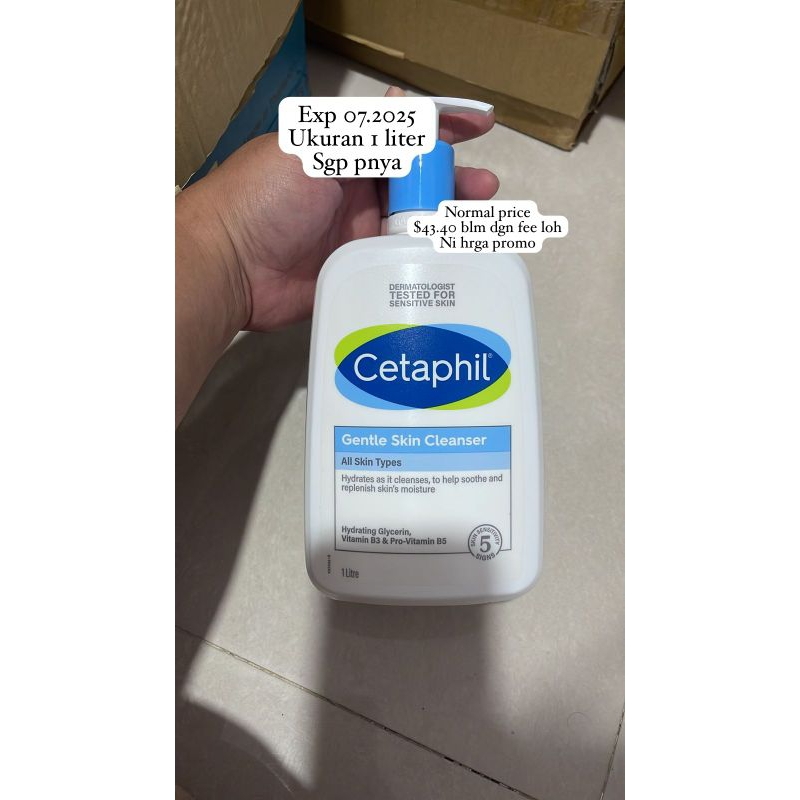 Imp Cetaphill Cleanser SG isi 1liter