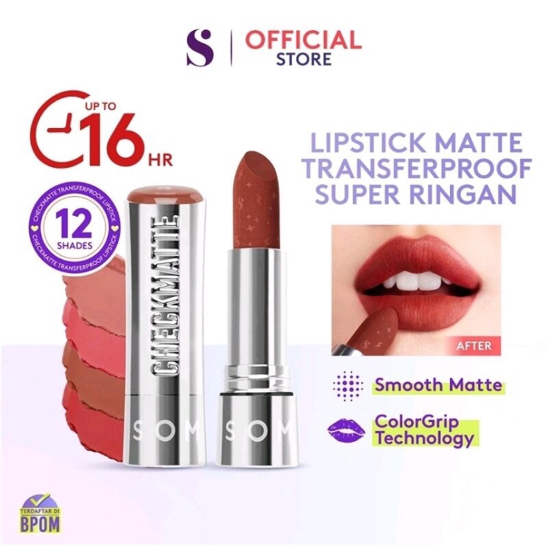 SOMETHINC Checkmatte Transferproof Lipstick