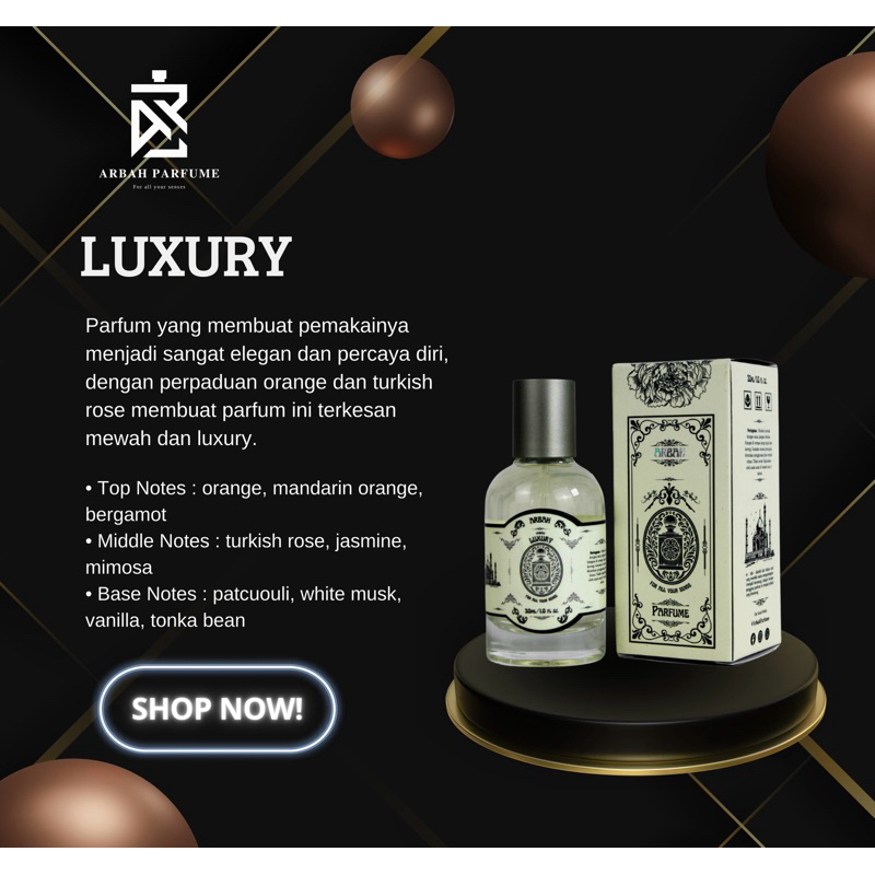 ARBAH PARFUME - LUXURY