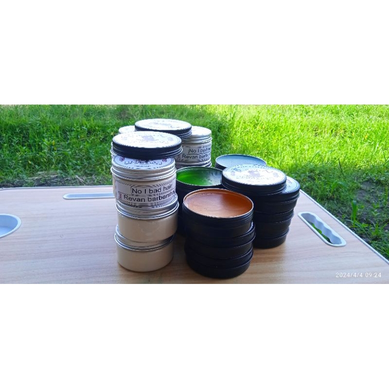 Paket Pomade Oilbased Waterbased dan Clay