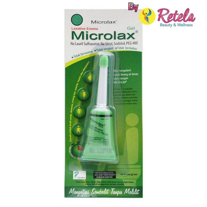 Microlax Gel Obat Pencahar 5Ml