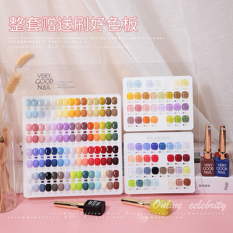 VERY GOOD NAIL SOLID 60 WARNA DAPAT DISPLAY