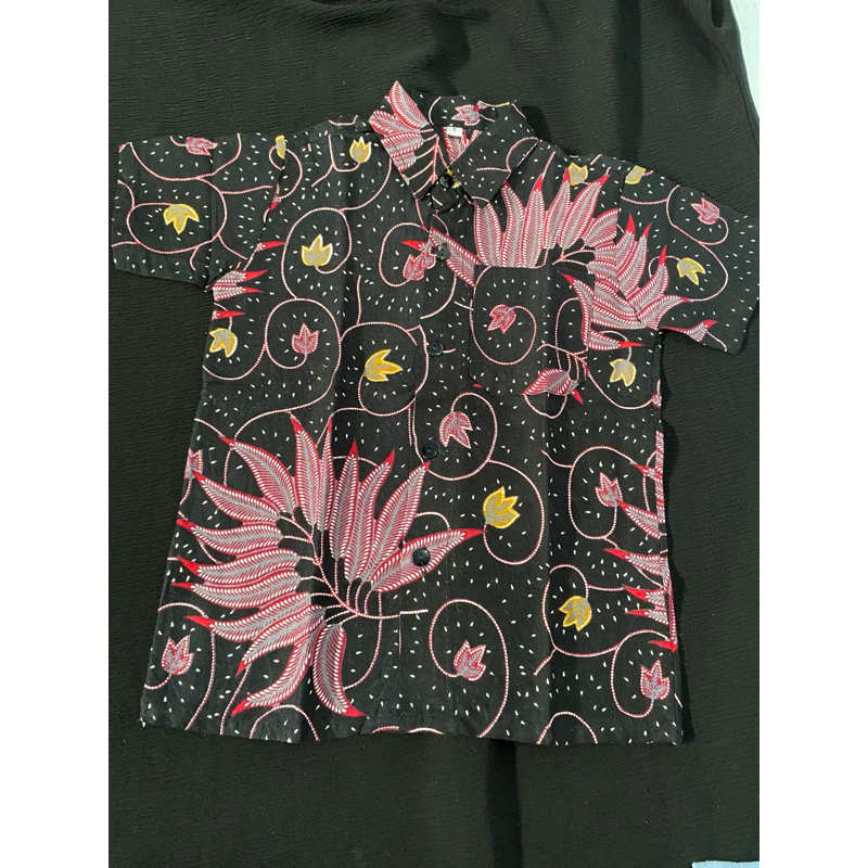 kemeja batik anak