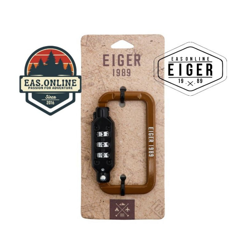 Gembok Kunci Eige R1989 9762 Rectangle Combination padlock