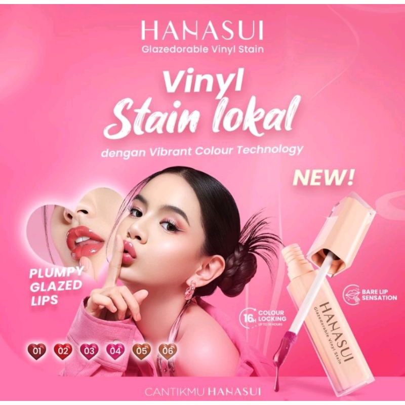 Hanasui Glazedorable Vinyl Stain