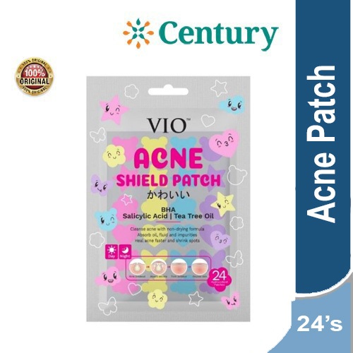 VIO ACNE SHIELD PATCH BHA 24`S / PERAWATAN WAJAH / ACNE PATCH