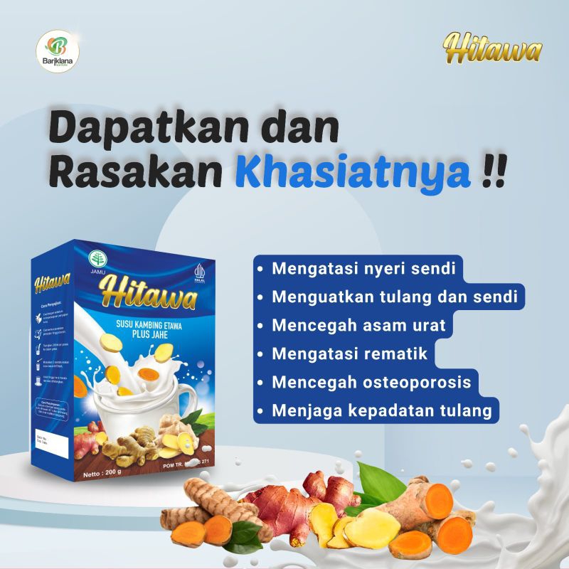 HITAWA SUSU ETAWA plus HERBAL