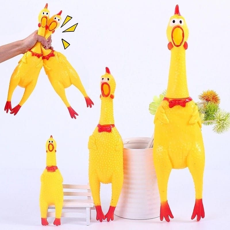 Mainan Sreaming Chicken / Mainan Ayam Menjerit