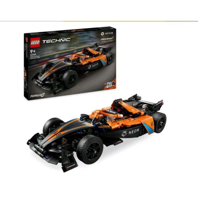 Lego technic 42169 NEOM McLaren Formula E Team Pull Back
