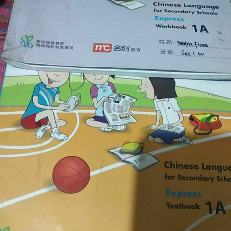 Chinese language textbook 1A dan Workbook