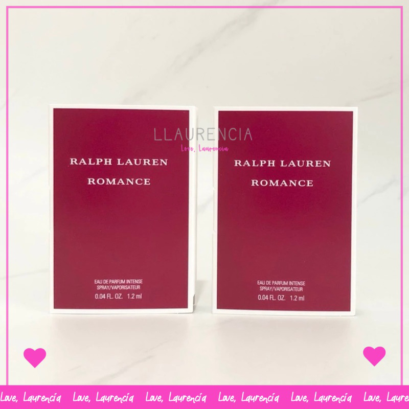 RL Romance Eau de Parfum Intense / perfume vial sample spray