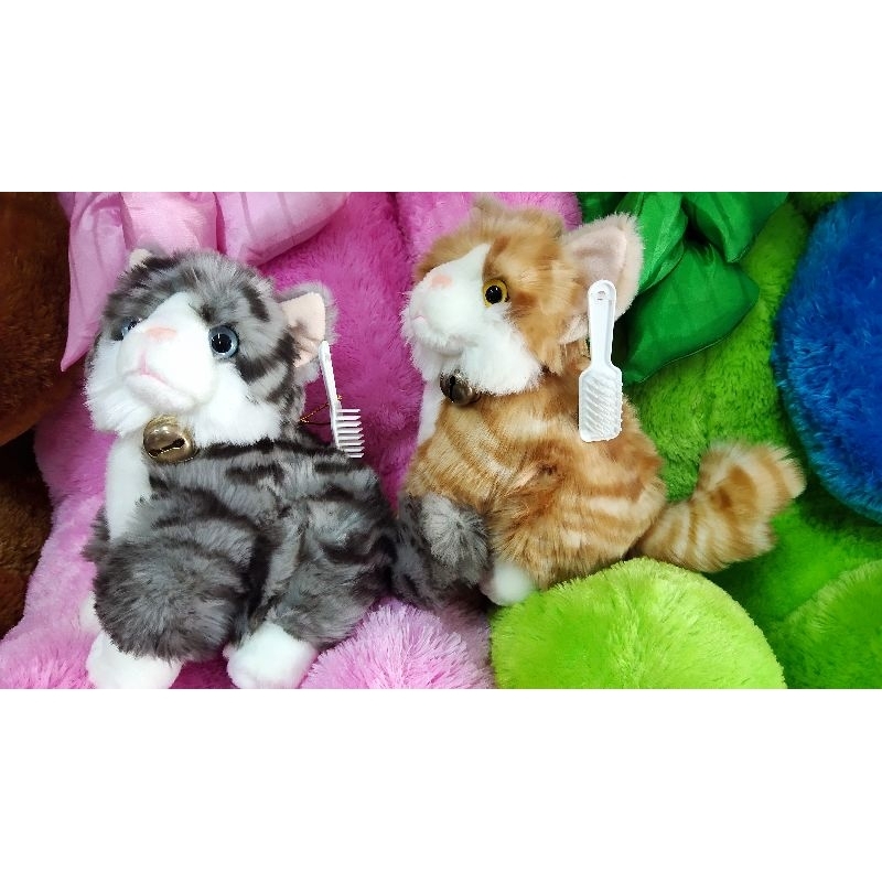 Boneka Kucing Sisir Duduk 30cm