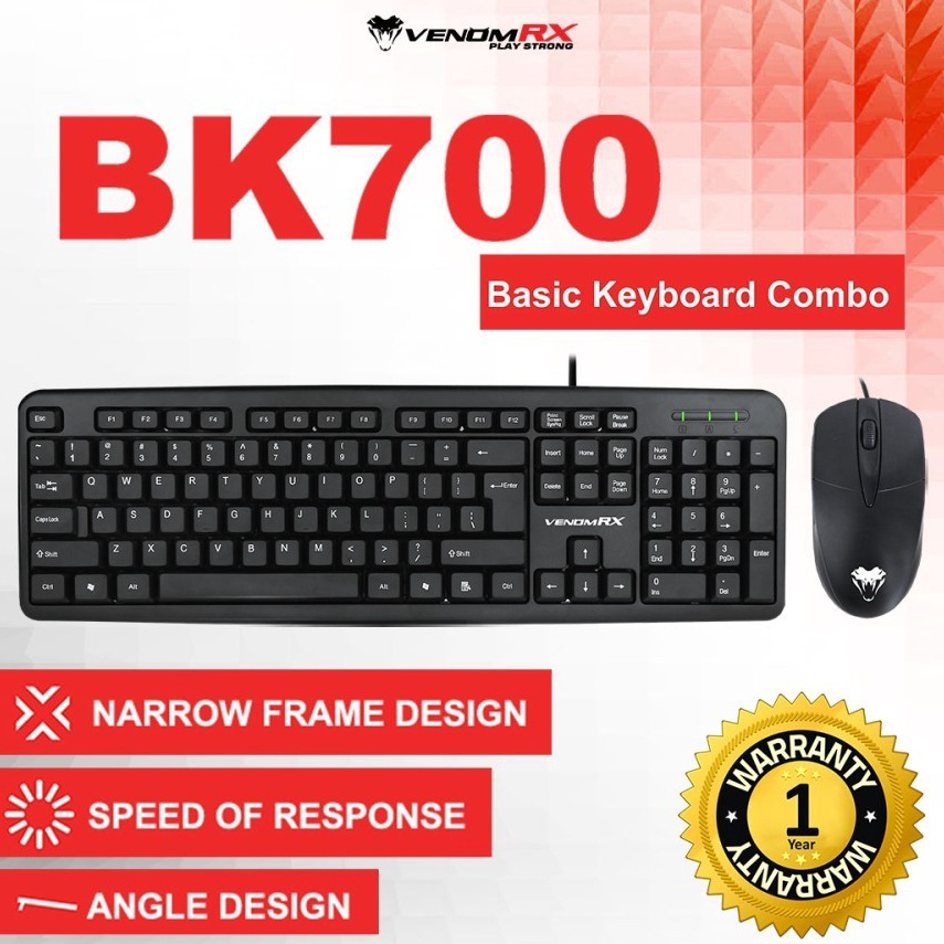 KODE T25O VenomRX BK7 Basic Keyboard Combo