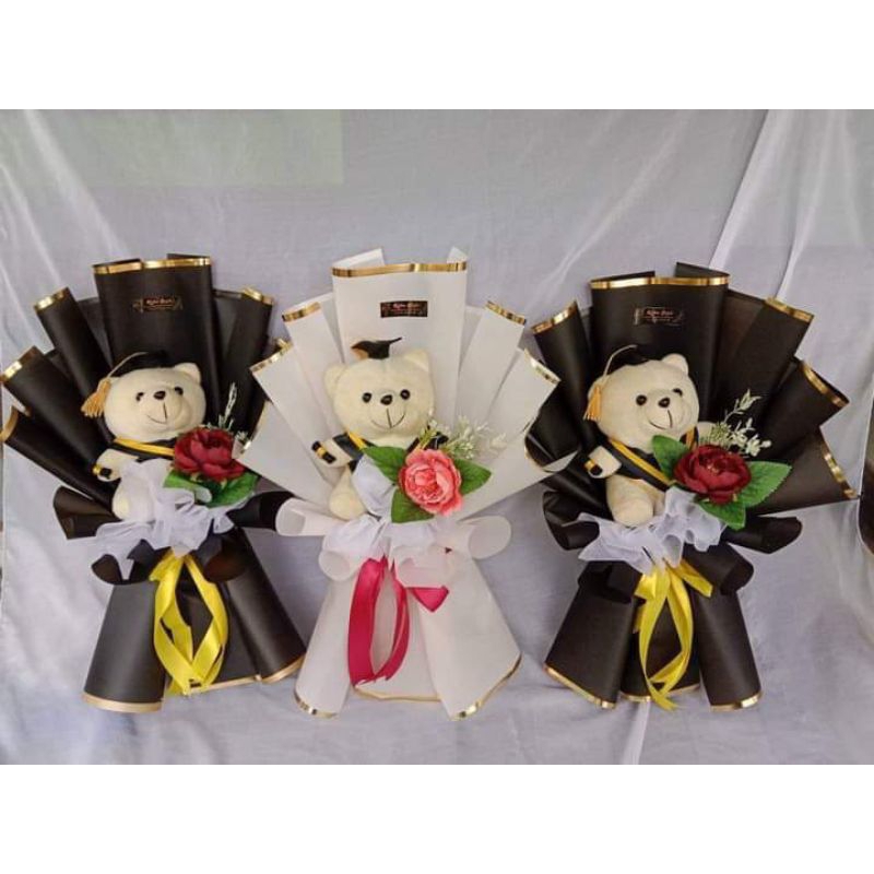 (Ready) Buket kado boneka wisuda