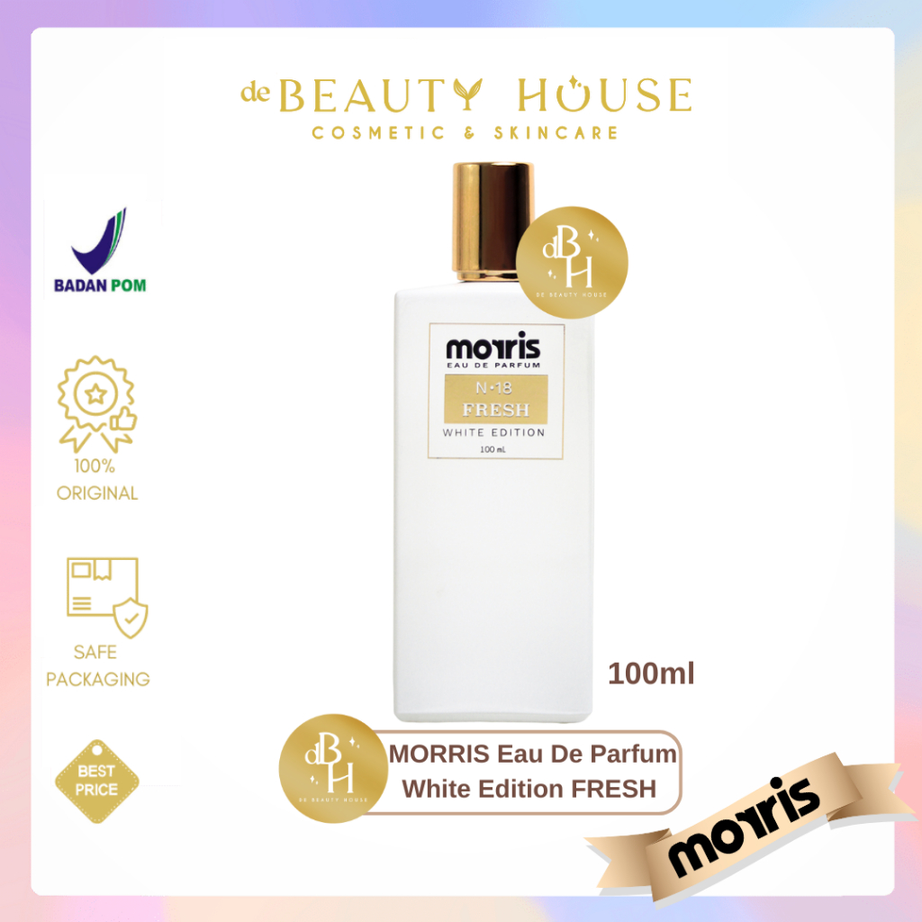 MORRIS Eau De Parfum White Edition FRESH 100ml