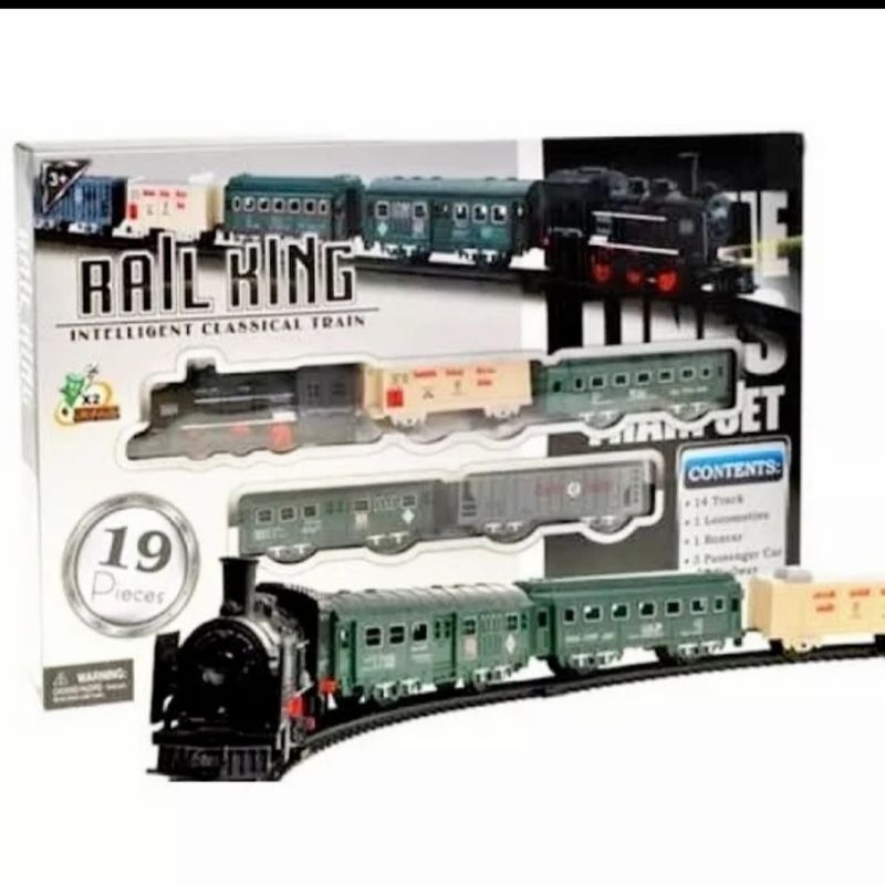 Mainan KERETA API KLASIK RAIL KING Classic Train