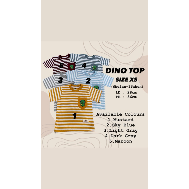 DINO TOP SIZE XS