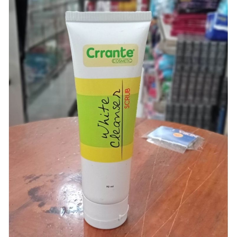 Crrante white cleanser scrub 60g