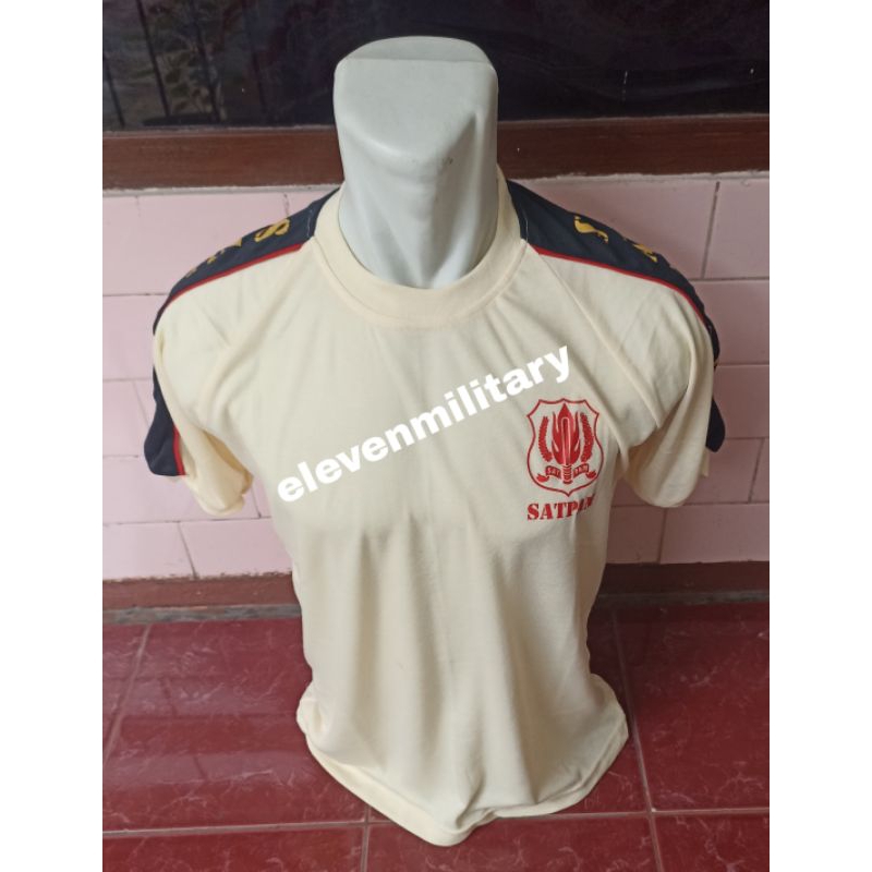 kaos daleman satpam/scurity combinasi