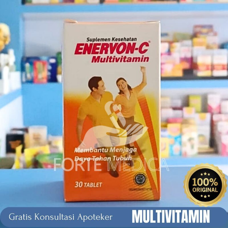 Enervon-C Multivitamin Botol 30 Tablet