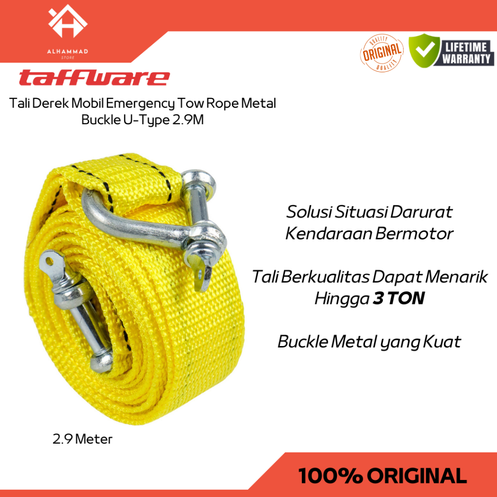 Tali Derek Emergency 3 Meter