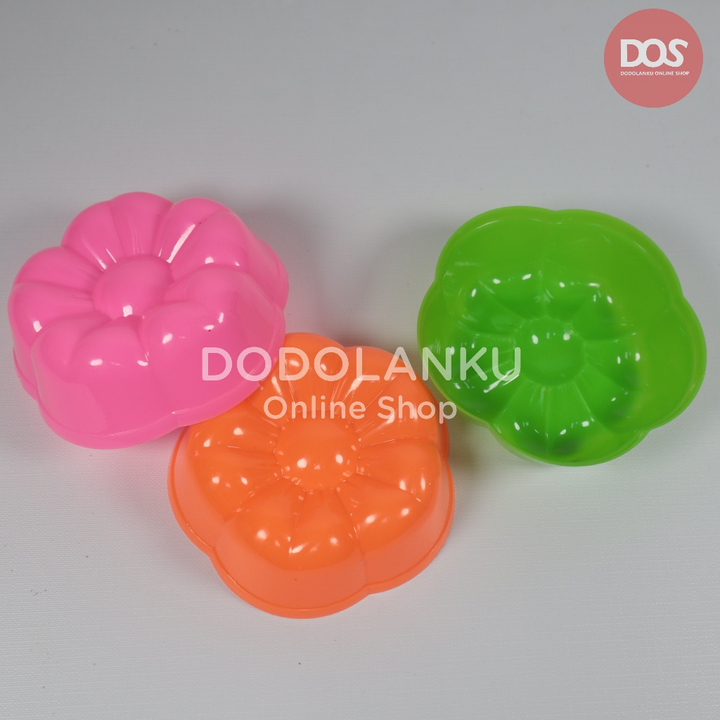 Cetakan Pudding atau Agar-Agar Mini Bunga