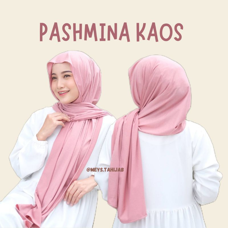 Pashmina Kaos Spandex