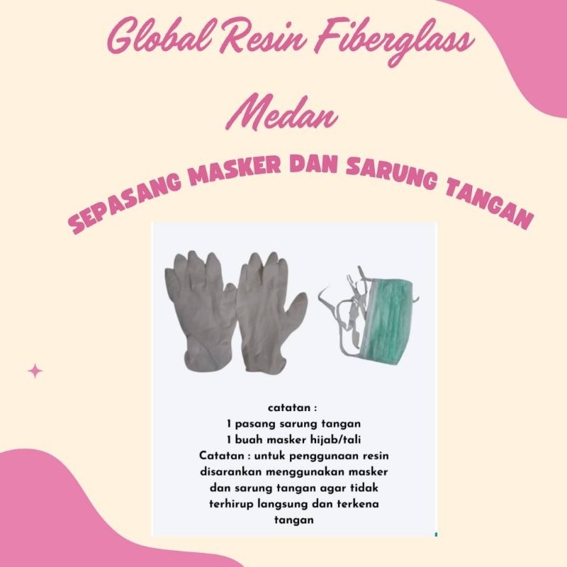 Masker dan sarung tangan