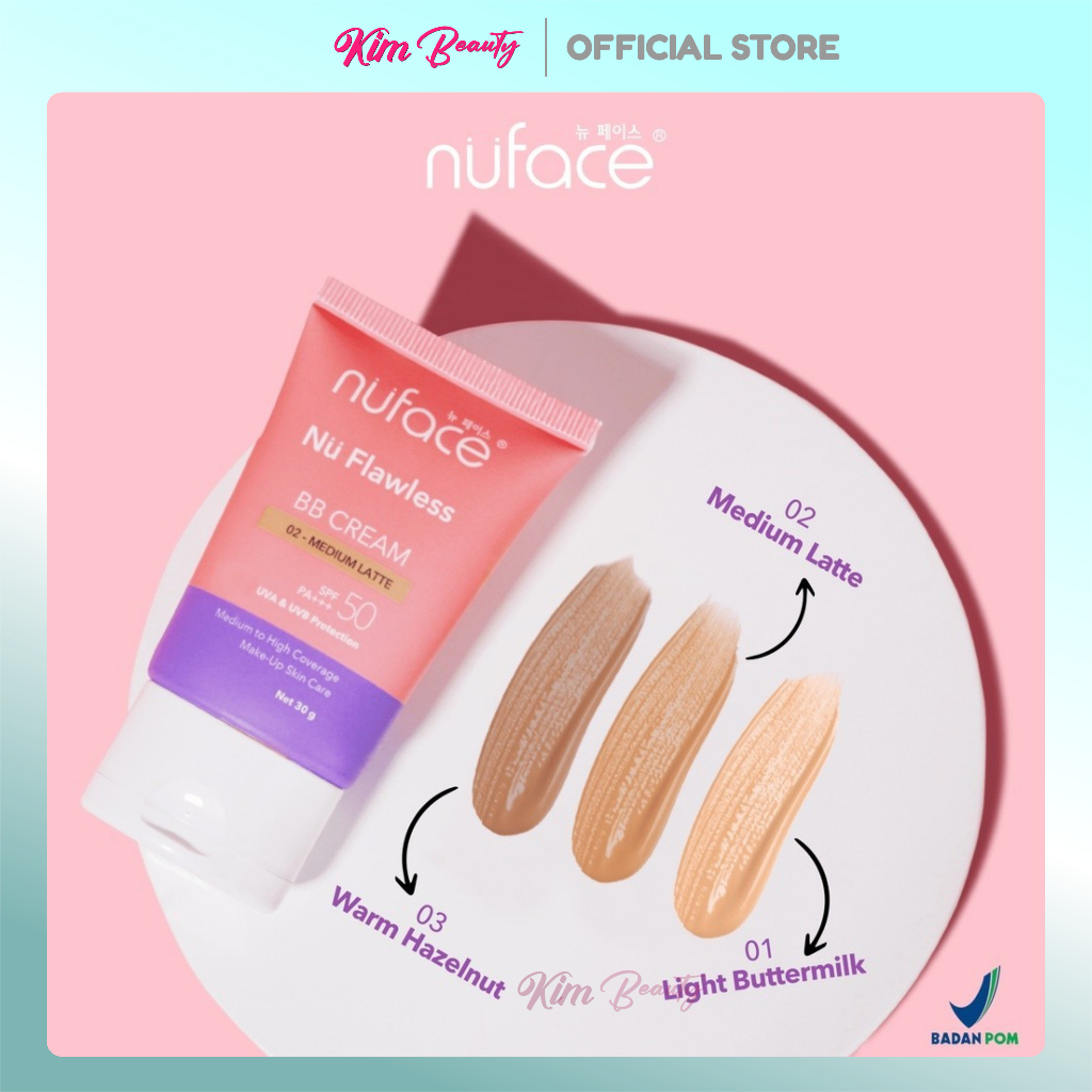 Nuface Nu Flawless BB Cream 30gr