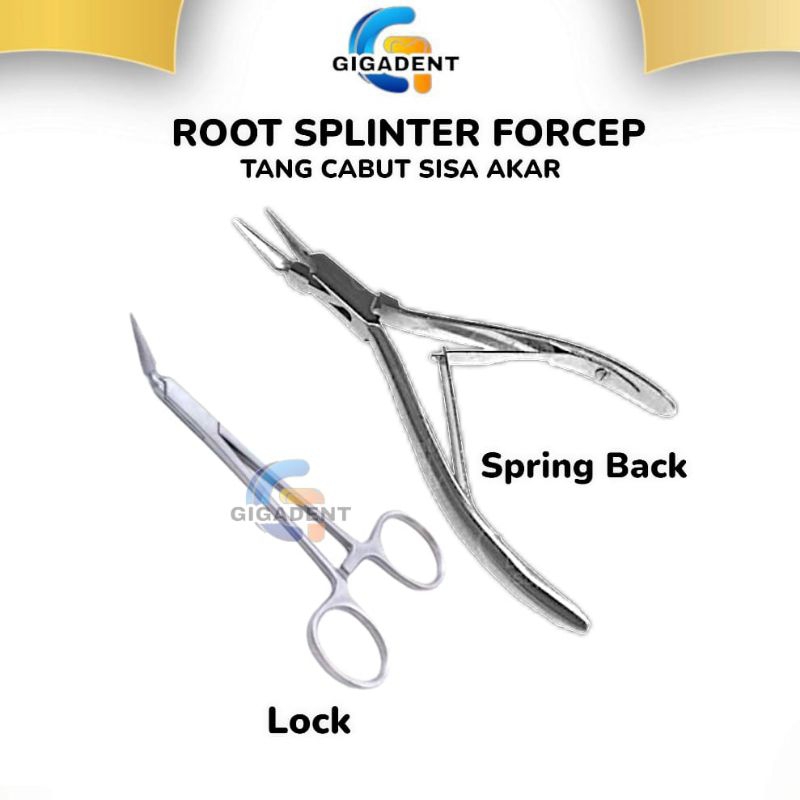 TANG CABUT SISA AKAR / ROOT SPLINTER FORCEPS