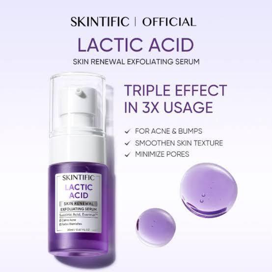 SKINTIFIC LACTIC ACID SERUM