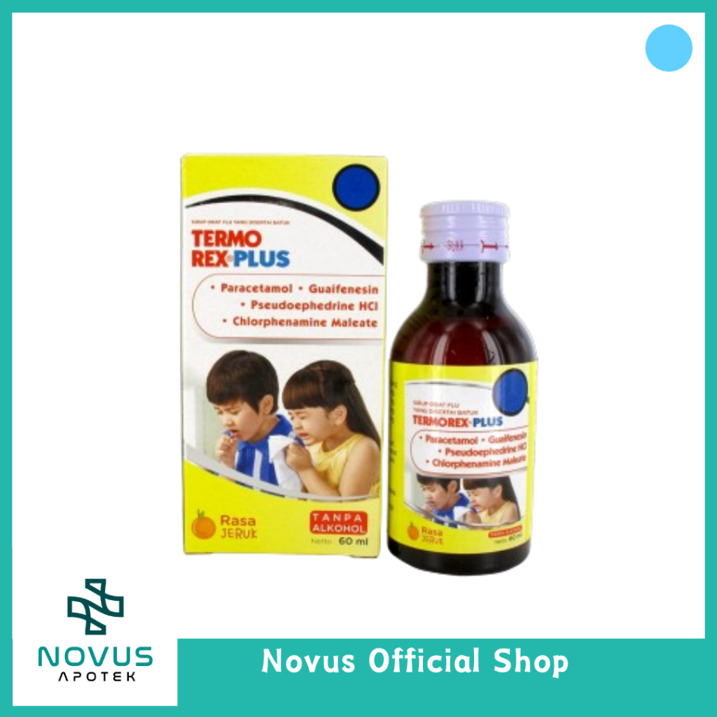 TERMOREX Plus Sirup Obat Flu dan Batuk