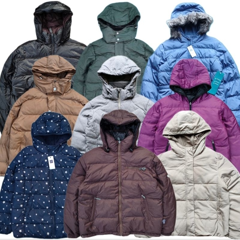 DOWN JACKET/ PRIMALOFT/ BULANG/ PUFFER/ GELEMBUNG/ DLL