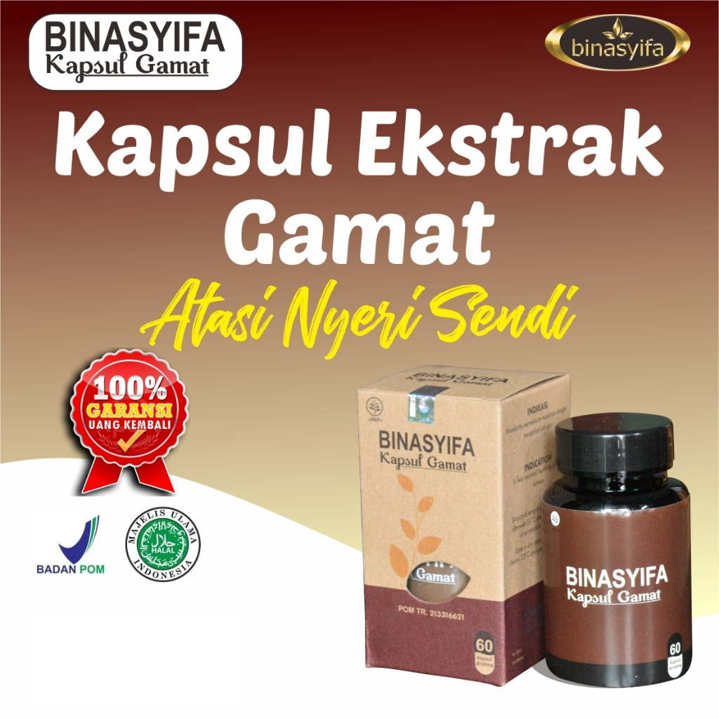 Gamat kapsul Binasyifa herbal BPOM