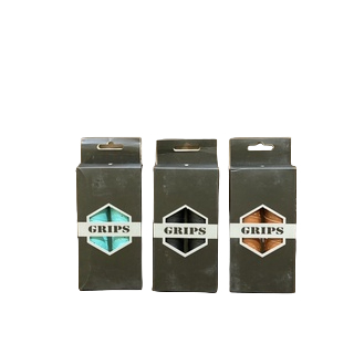 Handgrip Sepeda Bahan Kulit Double Ring Lock