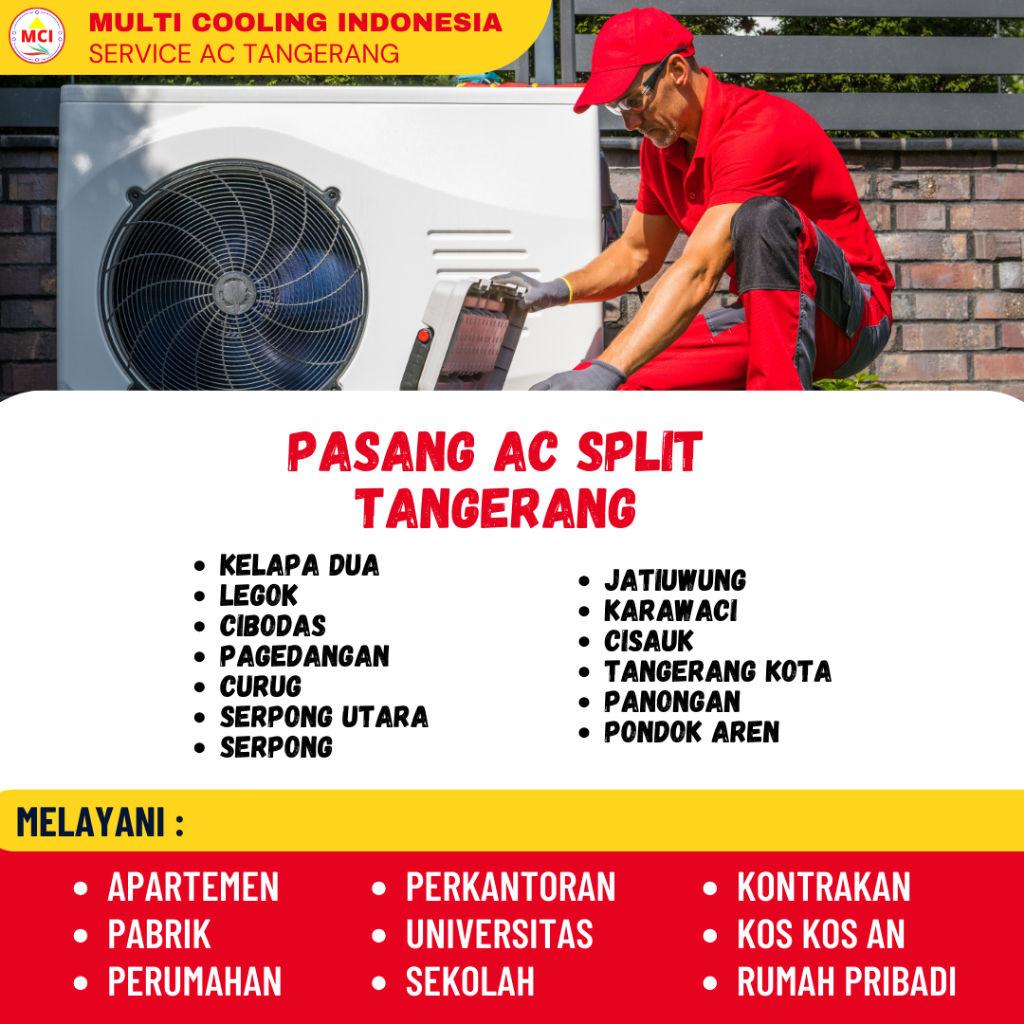 Jasa Pasang AC Split Tangerang