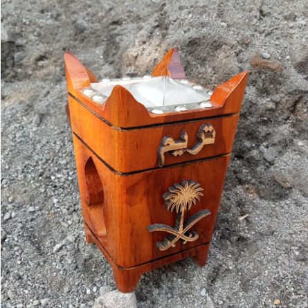 mabkara tempat bukhur kayu jati solid