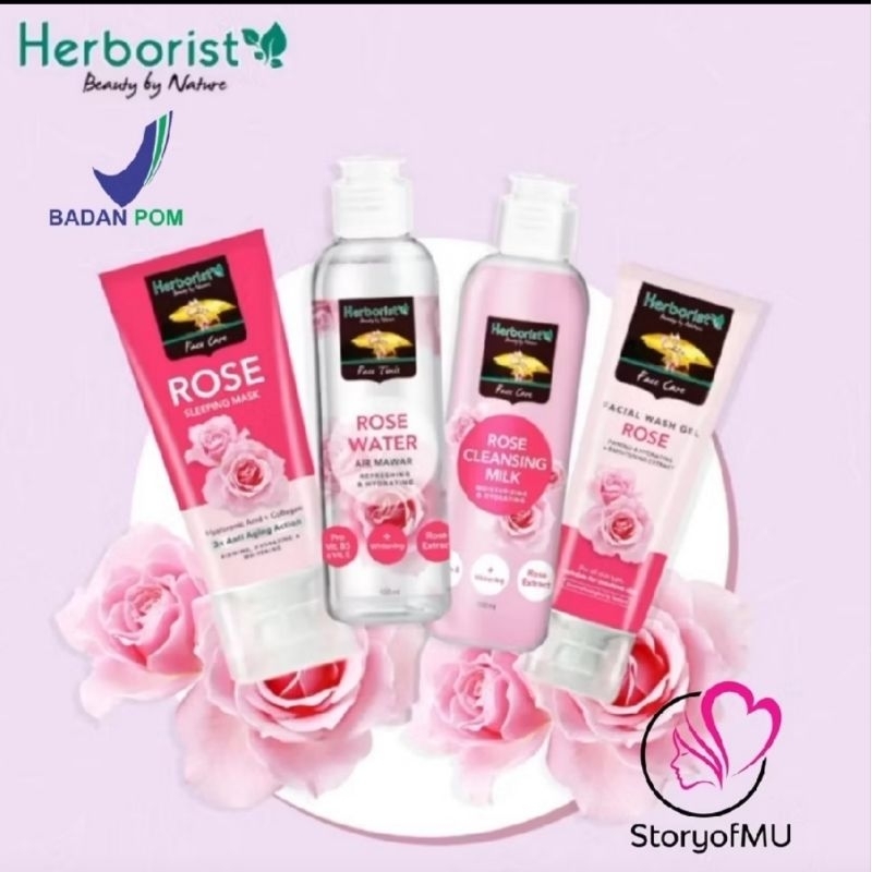 HERBORIST extra bunga mawar
