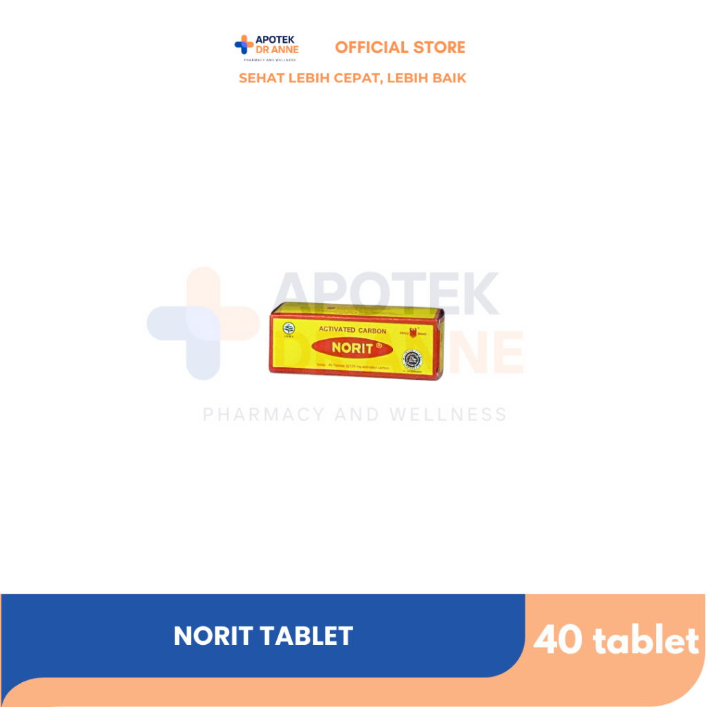 Norit Eagle Indo Botol 40 Tablet