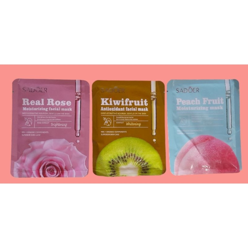 Sheetmask Sadoer 3pcs