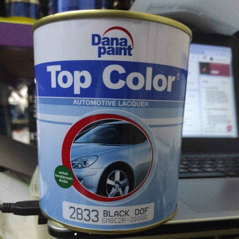 TOP COLOR BLACK DOFF 2833