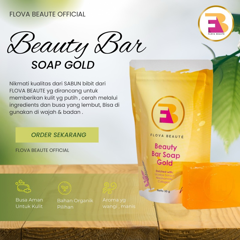 BEUTY BAR SOAP GOLD